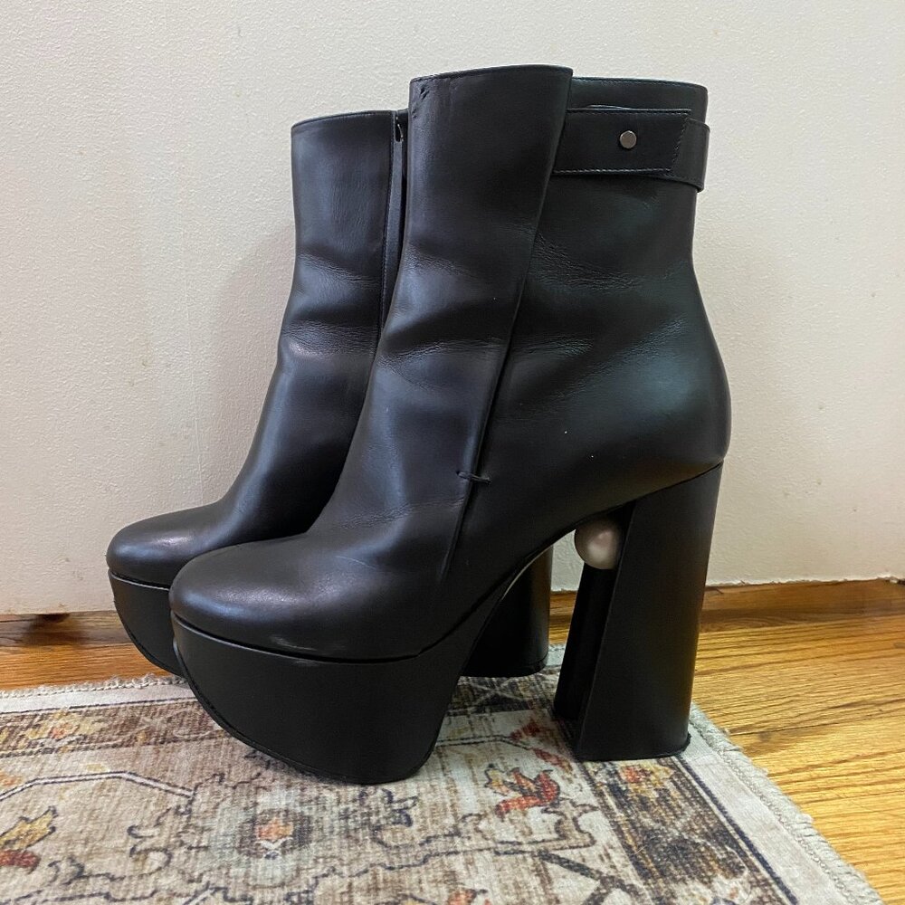 Nicholas Kirkwood Platform Pearl Boots